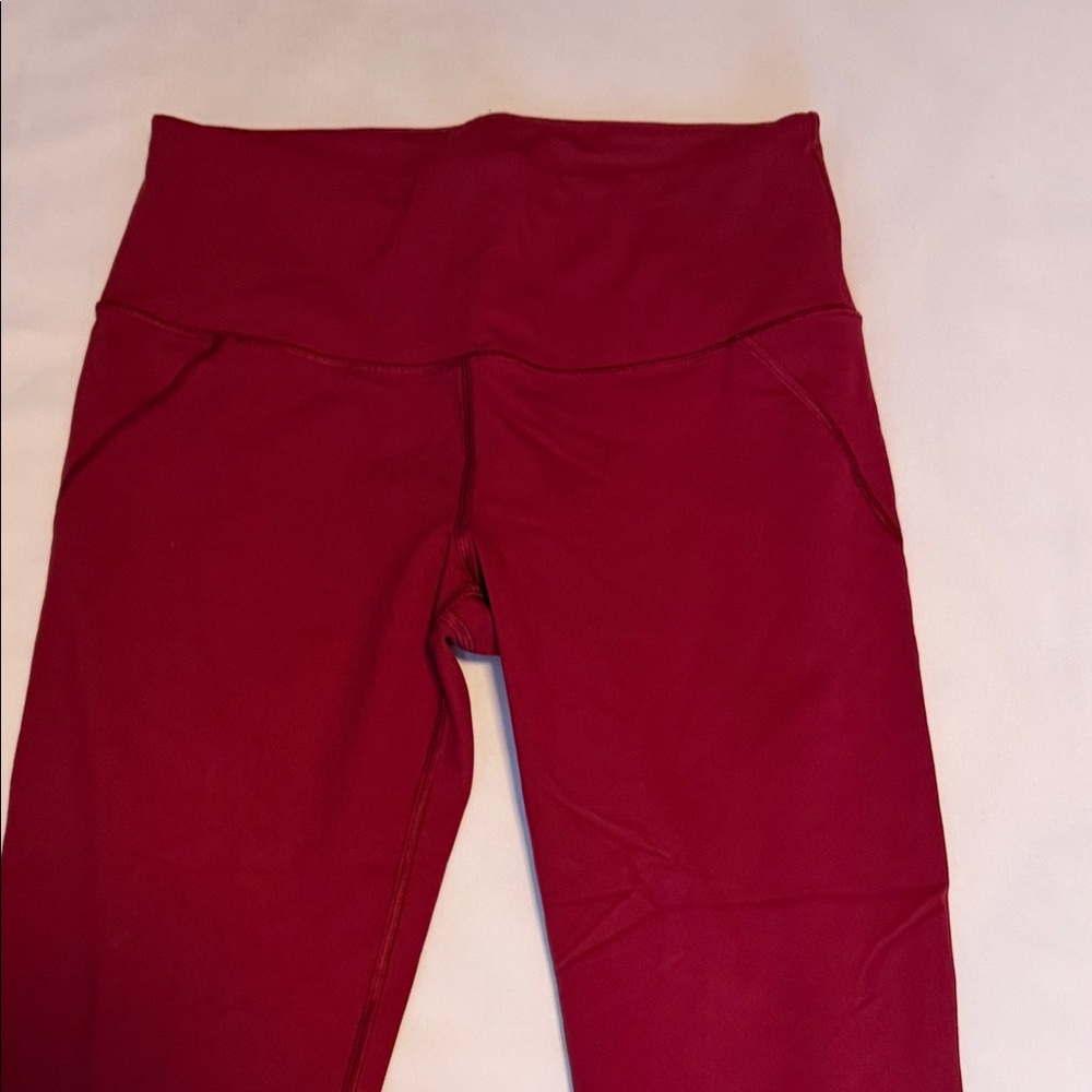Victoria's Secret Maroon Capris Leggings